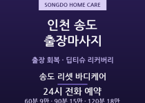 송도 출장마사지 - 송도국제도시 출장 시차… 출장마사지