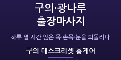 구의 데스크리셋 홈케어
